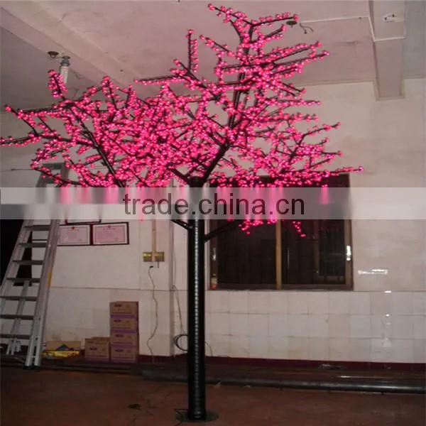 Welcomed 2015 led tree light red color tree, good for illuminate
