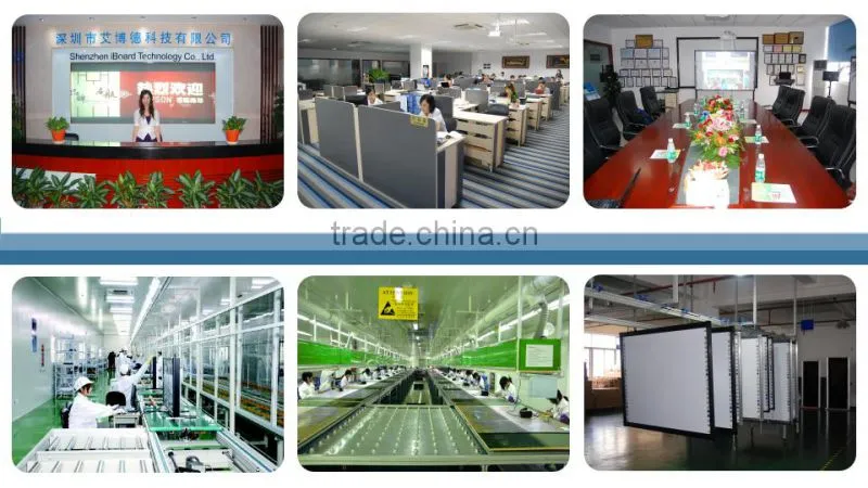 88 inch IR portable finger touch interactive whiteboard