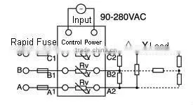 Three phase SSR (AC-AC)