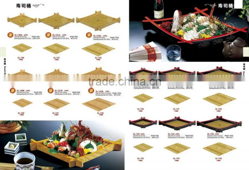 Plastic Sushi Barrel for delicious food
