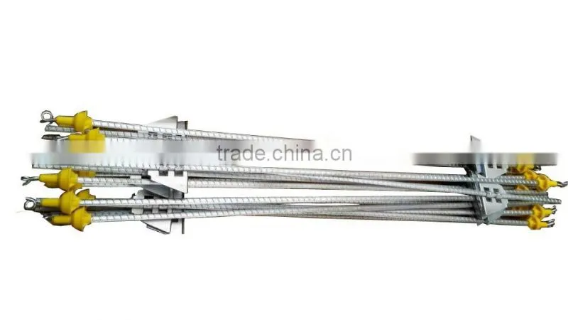 China Hot Dipped Modern Base Welded Stylish Home Designed Stainless Oval Spring Steel Fence Post