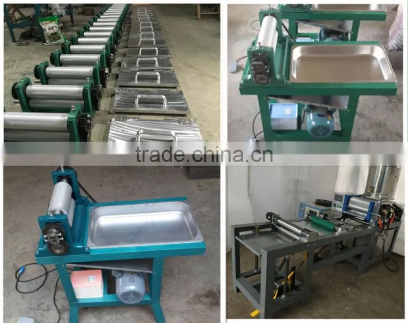 melting machine for candle wax / small screw candle machine