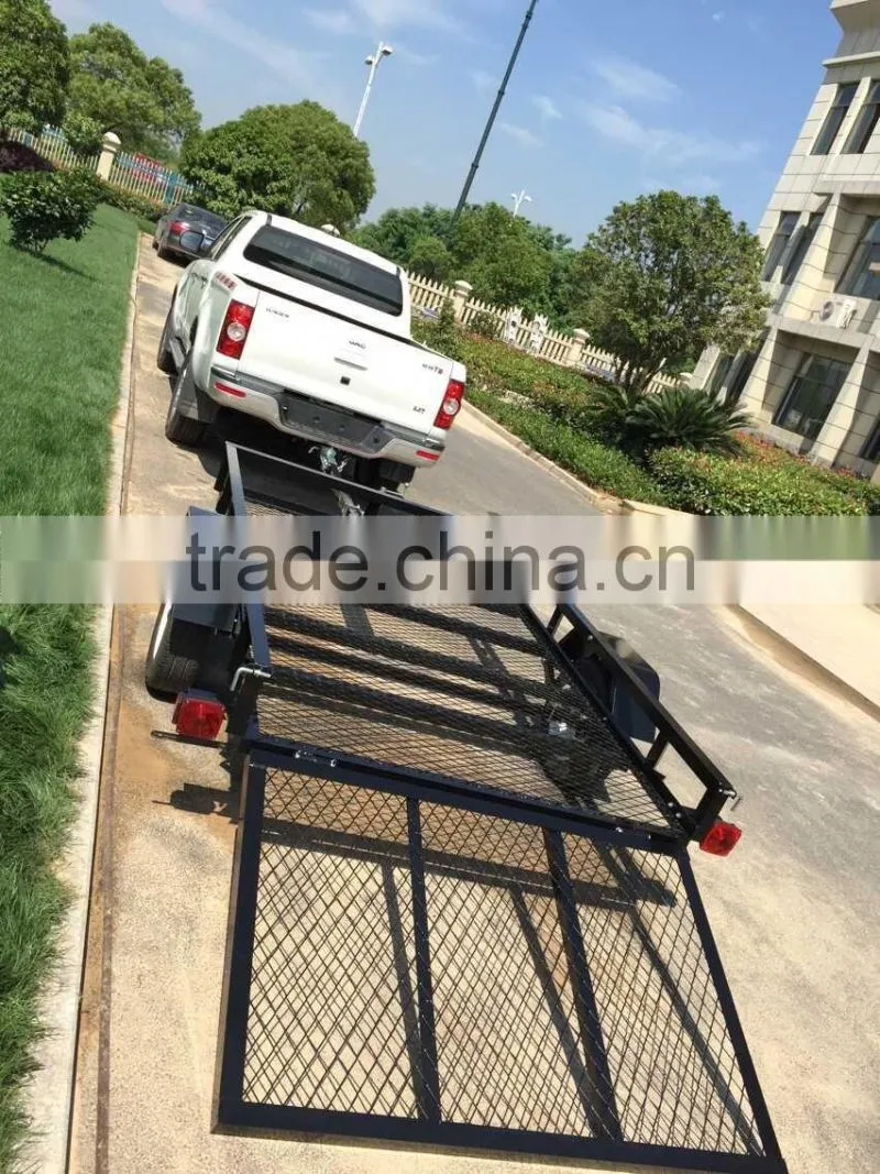 10x5 high quality power coated Landscape ATV trailers for sales
