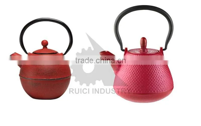0.6L Enamel Japanese Cast Iron Ceramic Teapot