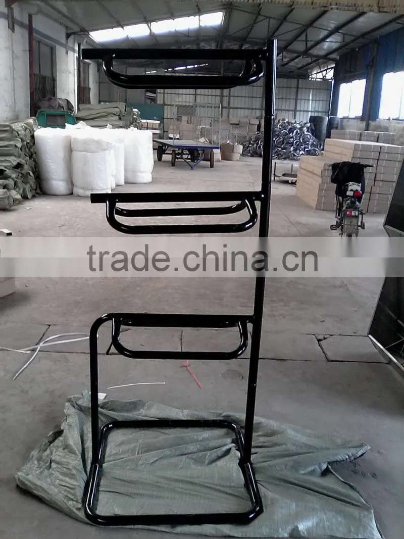 western saddle rack/horse saddle rack/3 arms floor saddle rack/saddle rack for sale