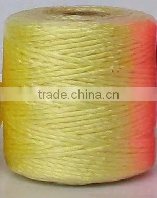pp danline rope ;pp splitfilm twine, polypropylene splitfilm price