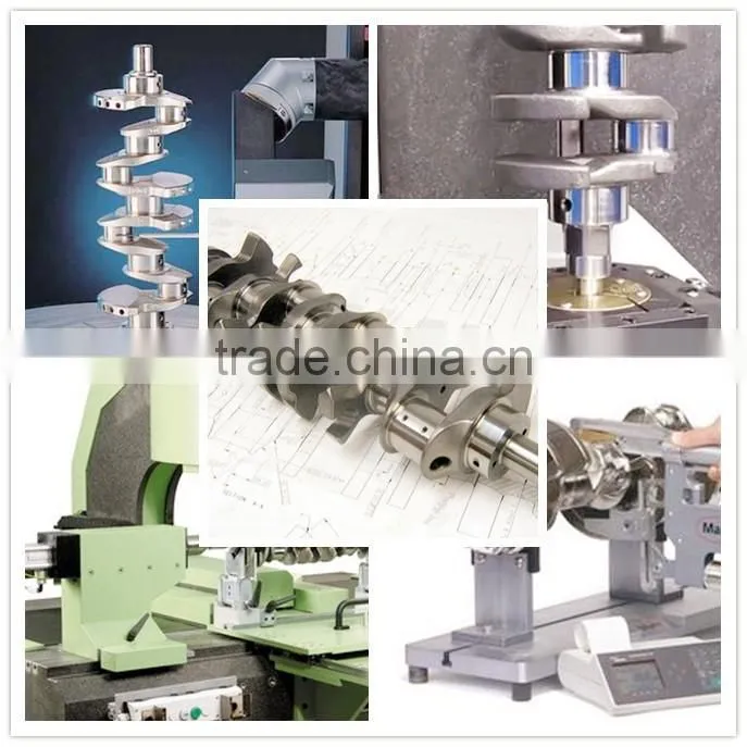 Made in China auto parts engine crankshaft forged engine steel crankshaft