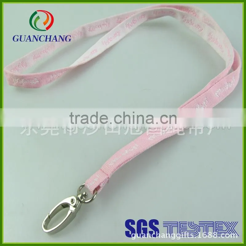 custom polyester embroidered lanyards no minimum order