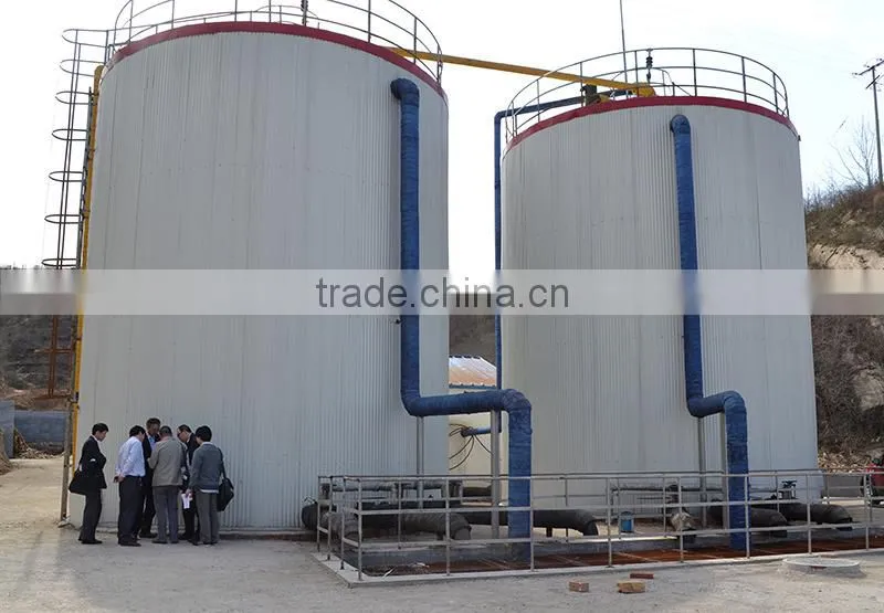 Biogas Digester Glass Fused-to-steel Bolted Tanks Eco-friendly Enamel Coated Steel Digester