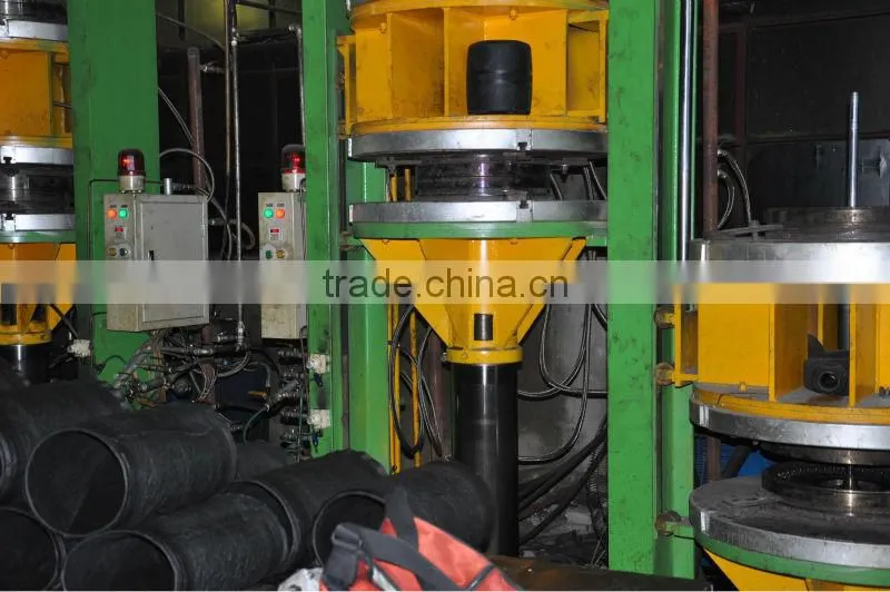 14" x 3" heavy duty solid rubber wheels for industrial machine