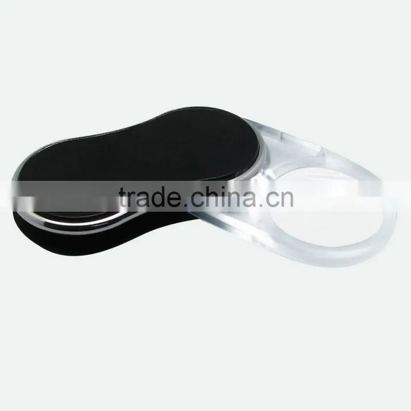 new design folding pocket magnifiers with high quality ,for promotion,custom color,OEM orders are welcome