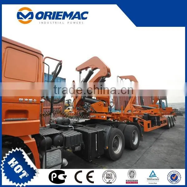 Flat bed trailer CIMC 40FT 20FT self-loading container trailer
