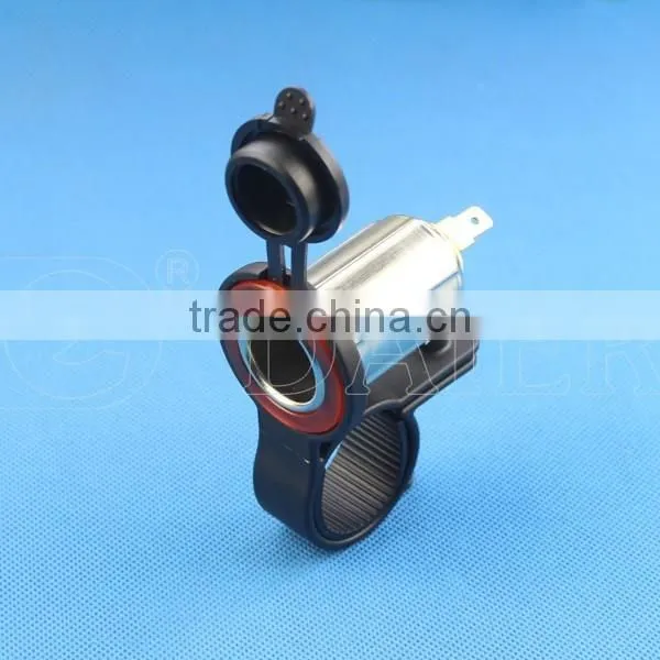 Hand Stents Mount 12V Car Cigarette Lighter Socket With Cap