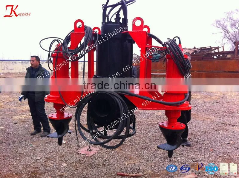 Sand Suction Dredger With Submersible Pump In China