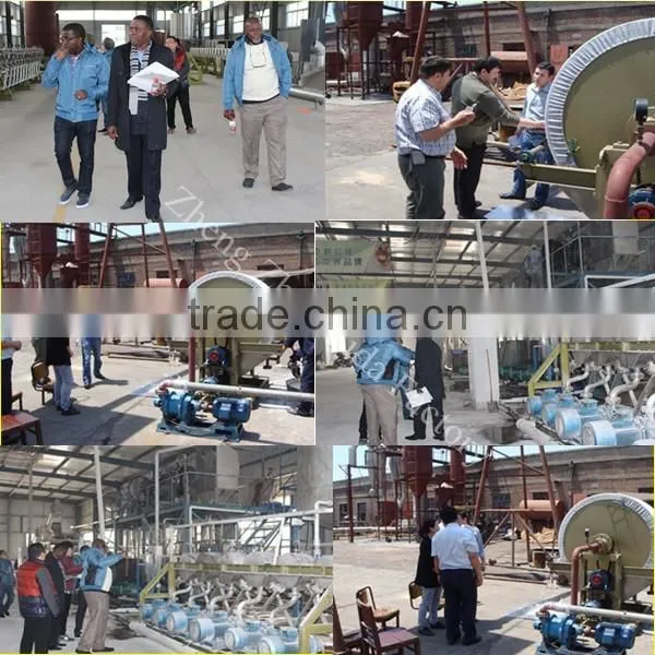 Stainless Steel Automatic Yam Starch Machine Of 25TPD