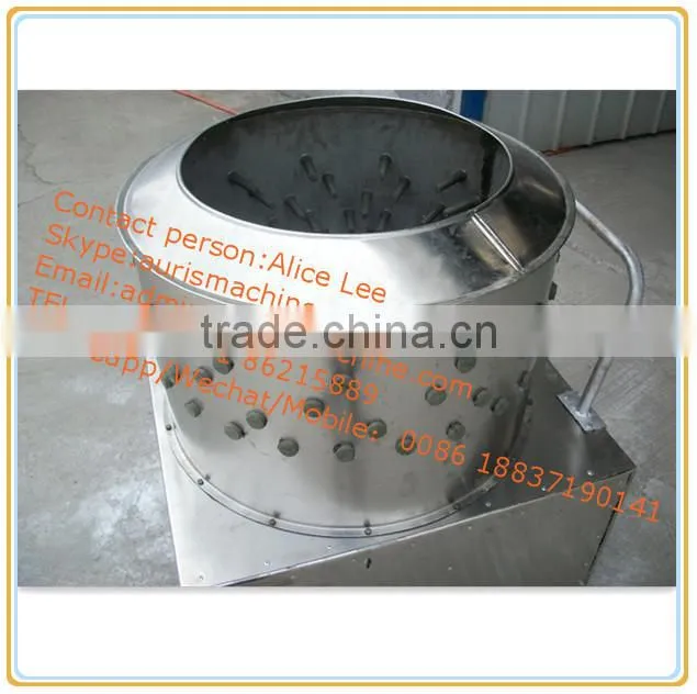 Small model stainless steel chicken feet peeler machine, chicken feet skin removing machine