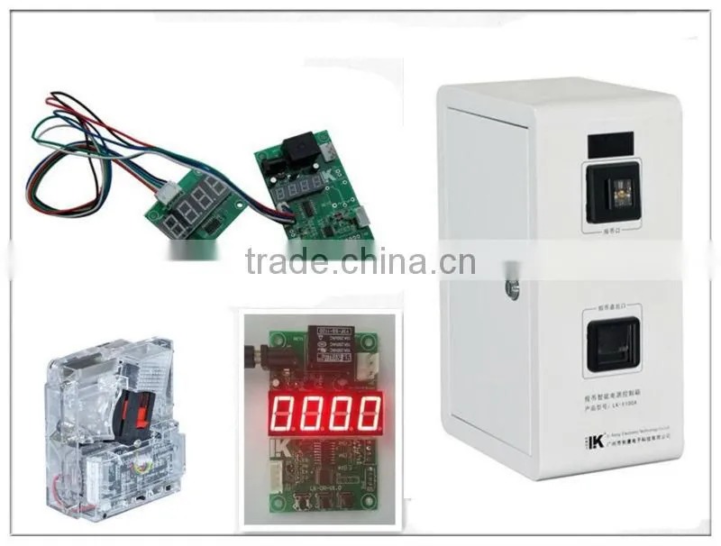 LK-X100A Clothes dryer coin box,wholesale coin time boxes