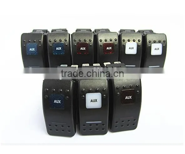 12V LED Waterproof Rocker Switch