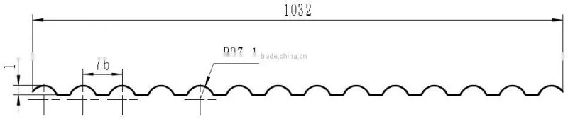 UV Protection Frosted Polycarbonate Profile Sheet/ Cheap Polycarbonate sheet
