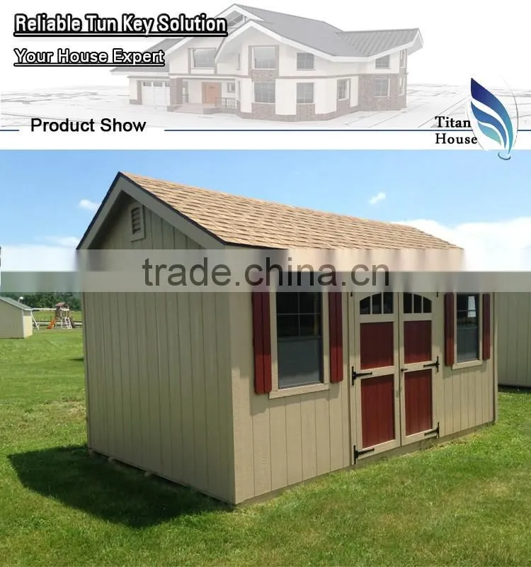 Cold Formed Steel Small Prefab Shed