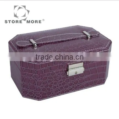 Custom Made Higher Quality Faux Brown Jewelry Box Making Supplies