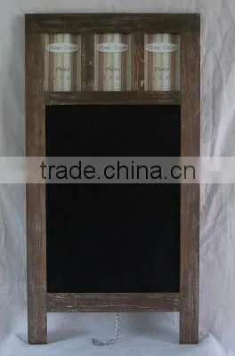 Top selling antique wood standing magnetic double side chalkboard in good quality
