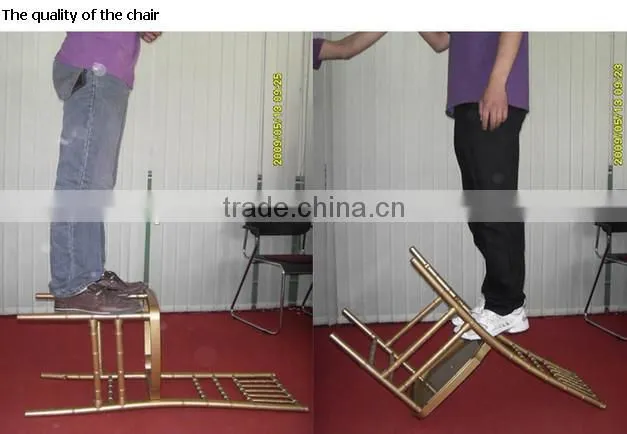 Fancy Luxury stacking dining room chair