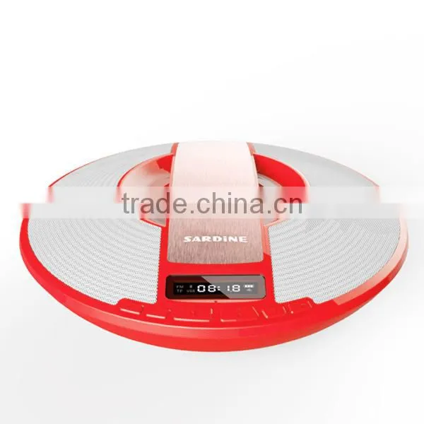 Cool Design UFO Shape High Quality Mini Bluetooth Speaker TF Card & USB Disk & FM Multi-function Mini BT Speaker