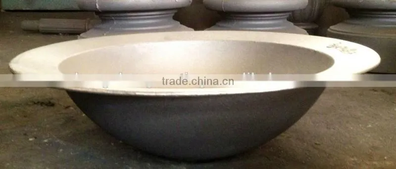 Outdoor Diameter D 90 cm Cast Iron Fire Bowl
