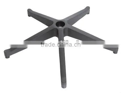 Black color arm and star base plastic PVC chair 6346B