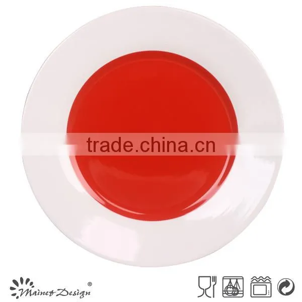 16pcs round shape new white porcelain dinner set