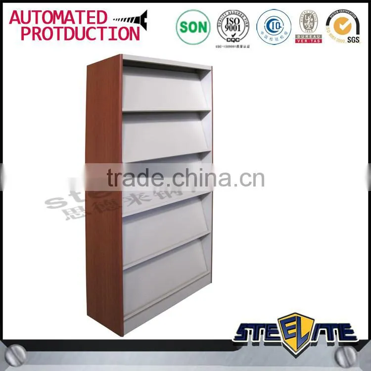 Used library furniture metal magazine rack used library bookcases for sale
