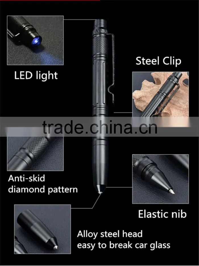 Multifunctional Anti-theft Device Tactical Pen