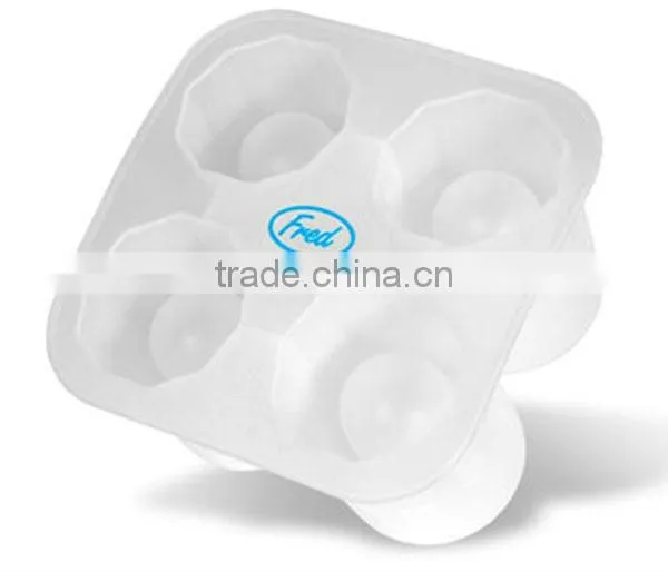 Freeze Forming tray 4 cups Maker Mold glass