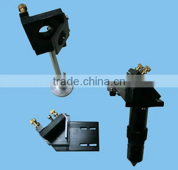 co2 laser head and mirror mount with stand for 20mm diameter lens 25mm mirror