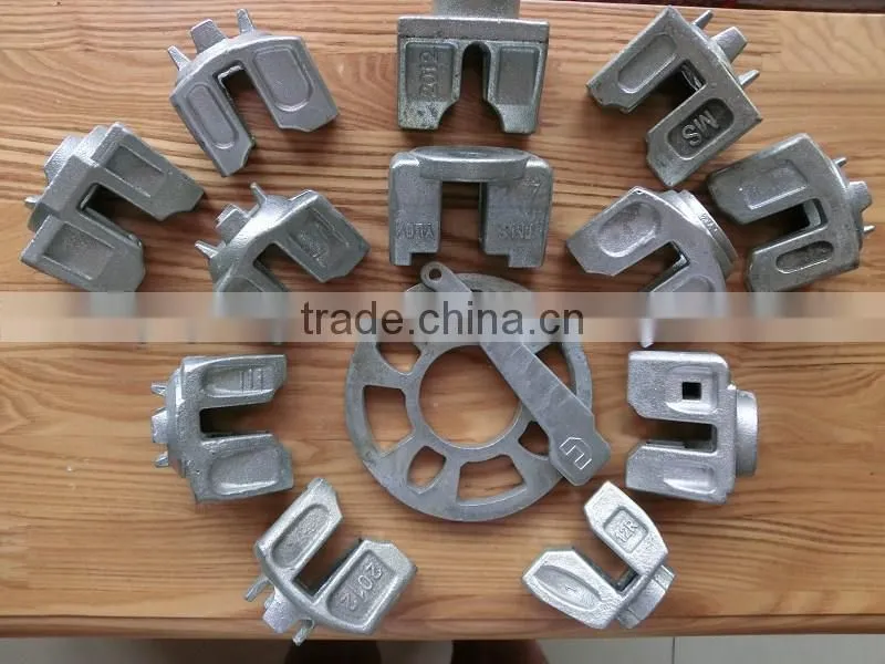 Steel reliable scaffolding diagonal brace end of construction