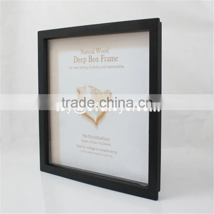 wholesale cheap classic wooden picture frames with customize logo W09A005