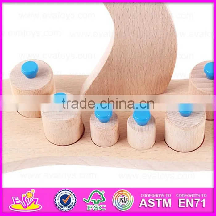 2016 new fashion preschool wooden balance toy W11F054