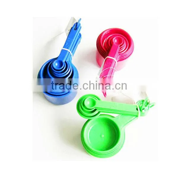MS-3711 10 pcs plastic measuring cups and spoons