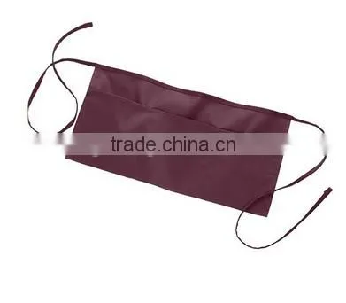 Wholesale high quality cotton waist apron with 3 pockets(Z-AP-018)