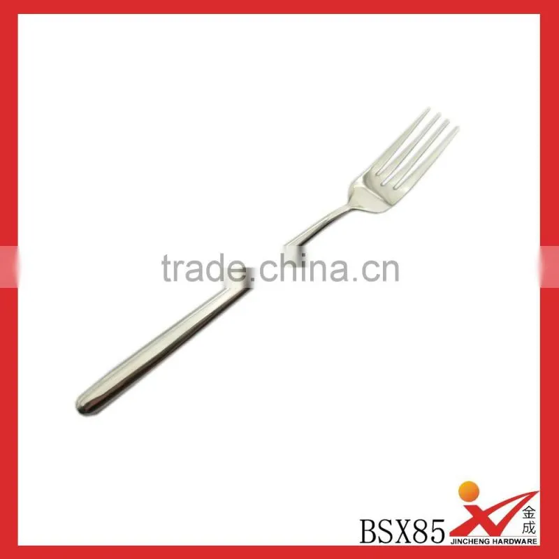 Bulk stock 201 stainless steel hollow handle fork