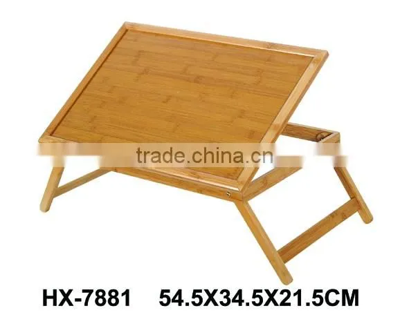 Custom Small Bamboo Children Furniture Folding Bed Study Table For Kids