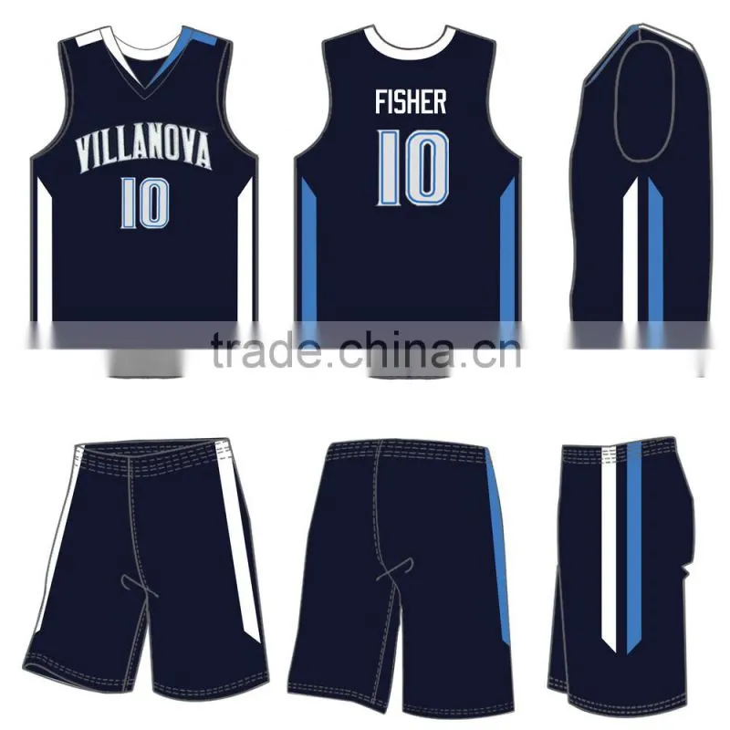Reversible basketball jersey basketball shirt and shorts custom cheap double mesh sleeveless basketball jersey set