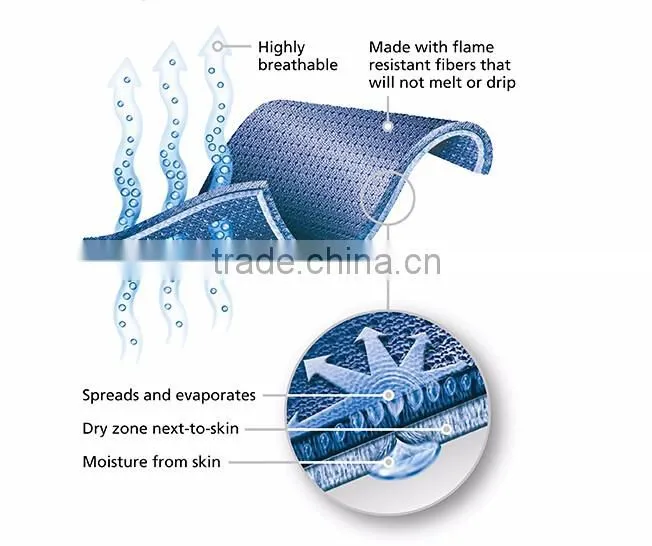 Flame retardant clothing fireproof FR base layer shirt