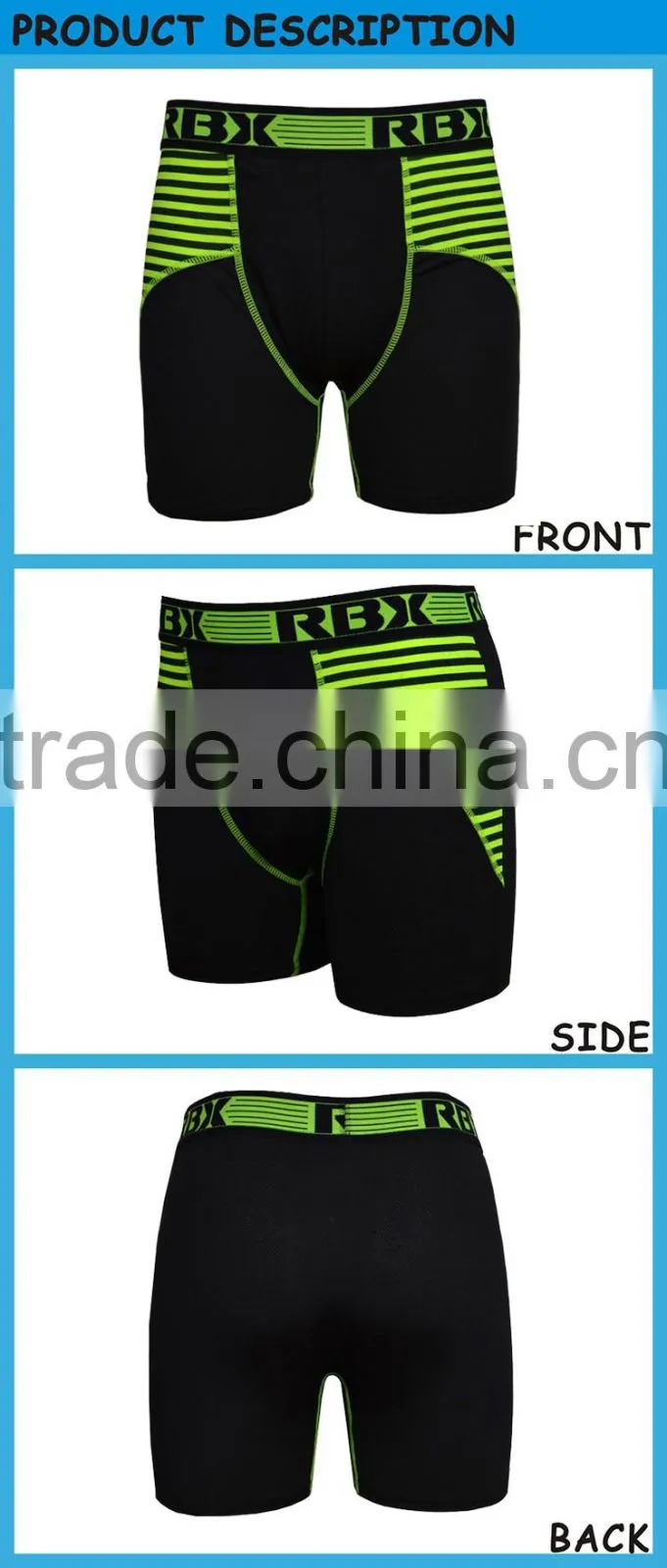 Men Underwear Sexy Custom Boxer Briefs for Men Sexy Underwear