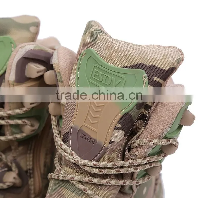 plus size military camouflage tactical boots military desert Combat boots Muliti Camo Outdoor mountain military boots