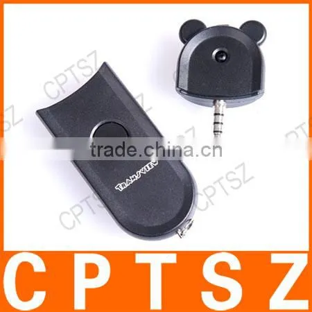 Portble Wireless Remote Release Shutter Camera Control for Iphone + Ipad + Ipod - Black