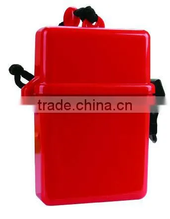 Red PS waterproof box