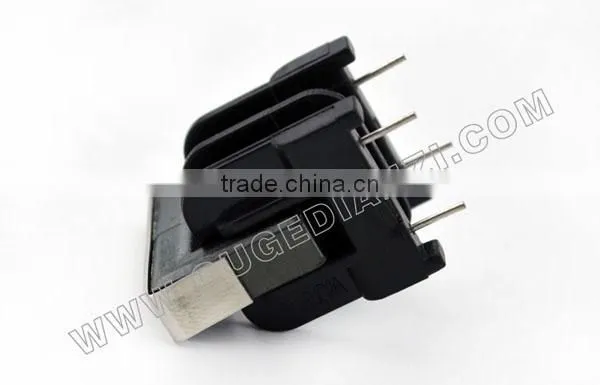 UU16 choke coil in ferrite core 2+2 pin