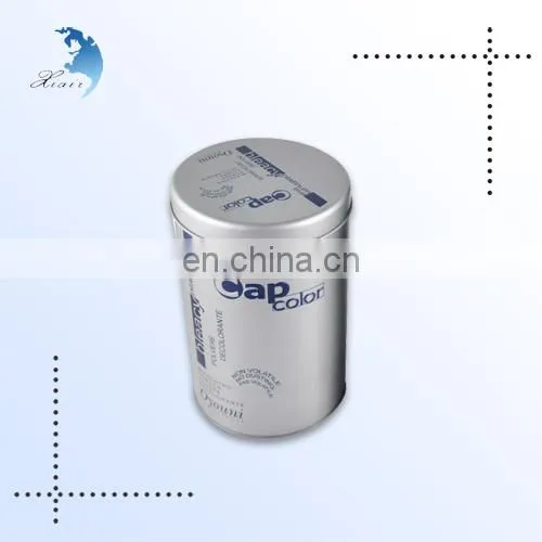 High Quality Custom Design Matte Durable Cylinder Shape Small Metal Boxes/Cans